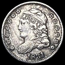 1831 Capped Bust Half Dime LIGHTLY CIRCULATED