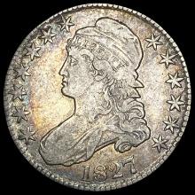 1827 Capped Bust Half Dollar LIGHTLY CIRCULATED