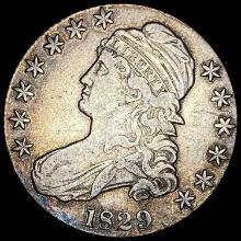 1829 Capped Bust Half Dollar CLOSELY UNCIRCULATED