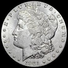 1901-O Silver Morgan Dollar LIGHTLY CIRCULATED
