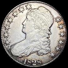 1828 Capped Bust Half Dollar GEM BU