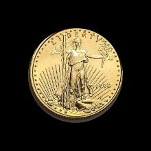 1998 1/10 oz Gold American Eagle $5 NICELY CIRCULATED