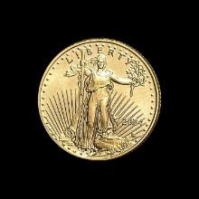 2024 1/10 oz Gold American Eagle $5 SUPERB GEM BU