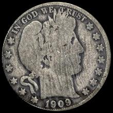 1909 Barber Half Dollar SUPERB GEM BU