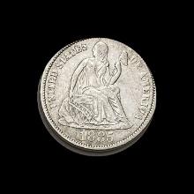 1885 Seated Liberty Dime LIGHTLY CIRCULATED