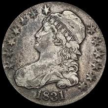1831 Capped Bust Half Dollar LIGHTLY CIRCULATED