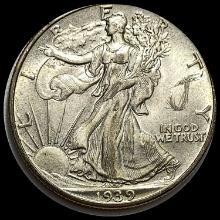 1939 Walking Liberty Half Dollar UNCIRCULATED