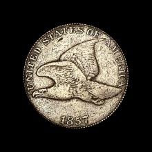 1857 Flying Eagle Cent NICELY CIRCULATED