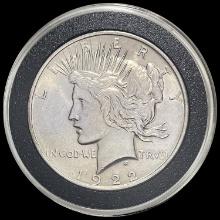 1922-S Silver Peace Dollar UNCIRCULATED