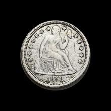 1858 Seated Liberty Dime CLOSELY UNCIRCULATED