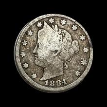 1884 Liberty Head Nickel NICELY CIRCULATED
