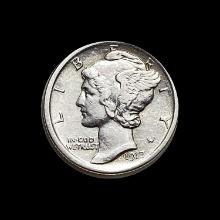 1917 Mercury Dime CHOICE AU