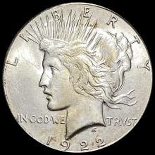 1922-S Silver Peace Dollar UNCIRCULATED