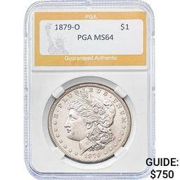 1879-O Morgan Dollar PGA MS64