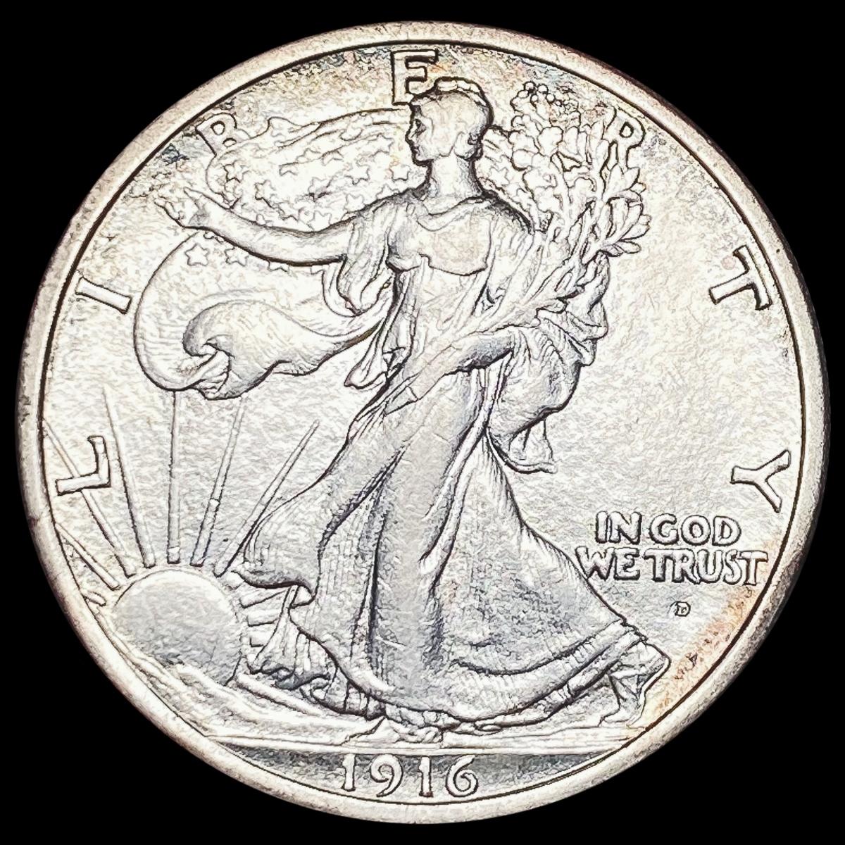 1916 Walking Liberty Half Dollar UNCIRCULATED