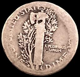 1916-D Mercury Dime NICELY CIRCULATED+