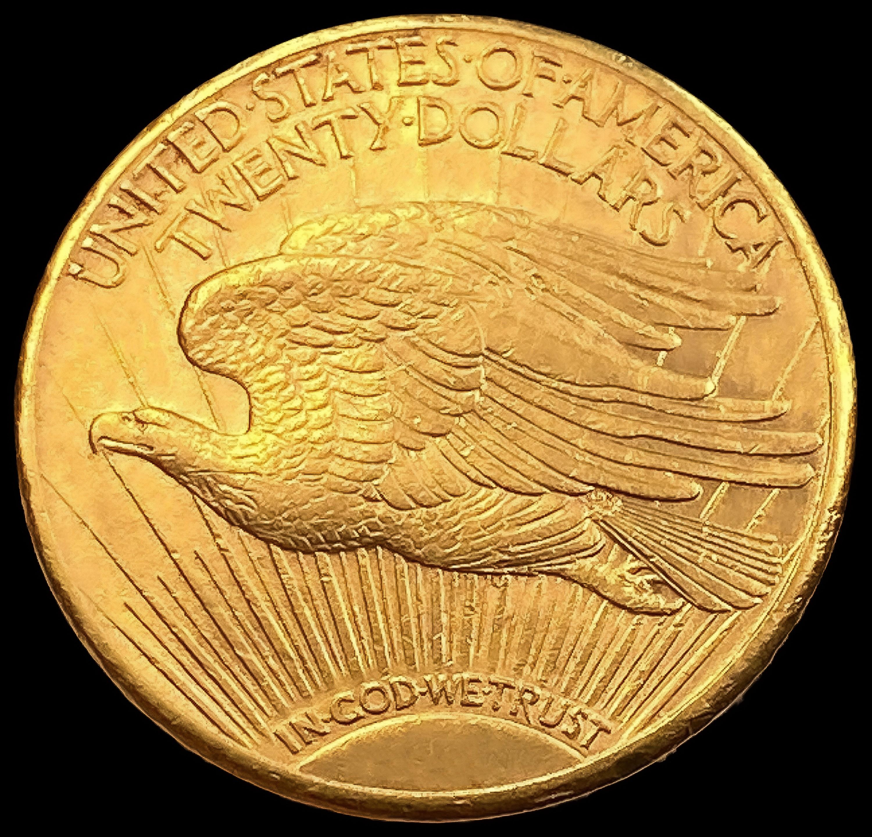 1908-S $20 Gold Double Eagle UNCIRCULATED