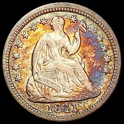1841-O Seated Liberty Half Dime CLOSELY UNCIRCULATED