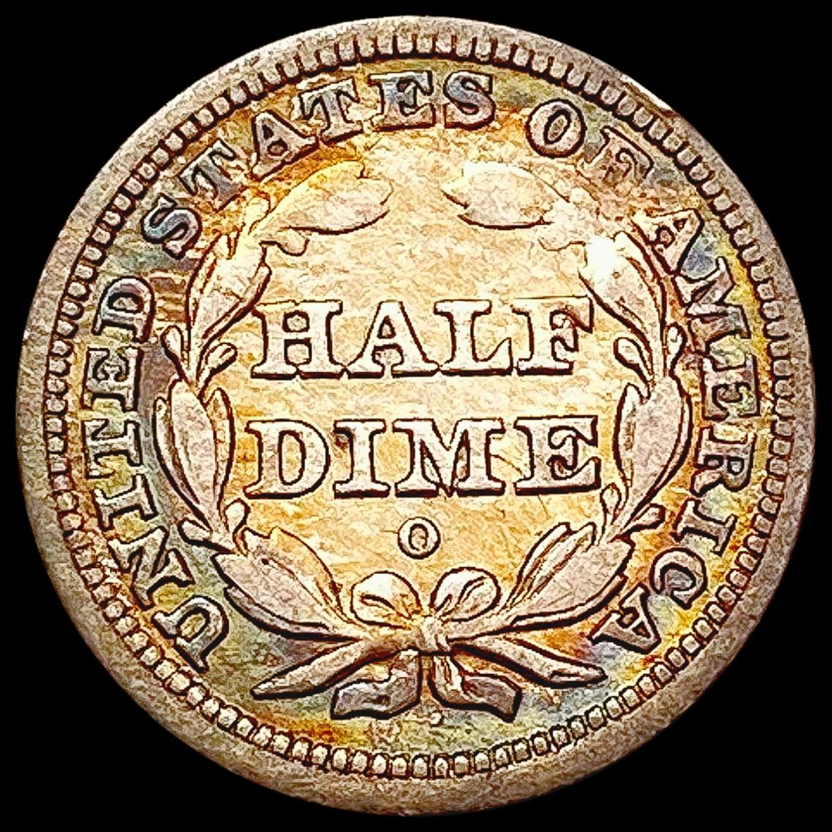 1841-O Seated Liberty Half Dime CLOSELY UNCIRCULATED