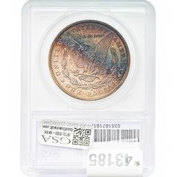 1890-O Morgan Silver Dollar SEGS MS-65+