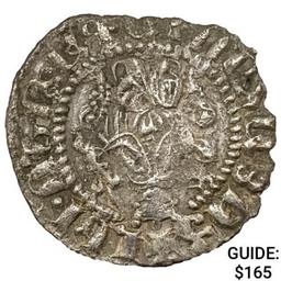 1198-1219 Armenia Crusades Silver Tram Levon I UNCIRCULATED