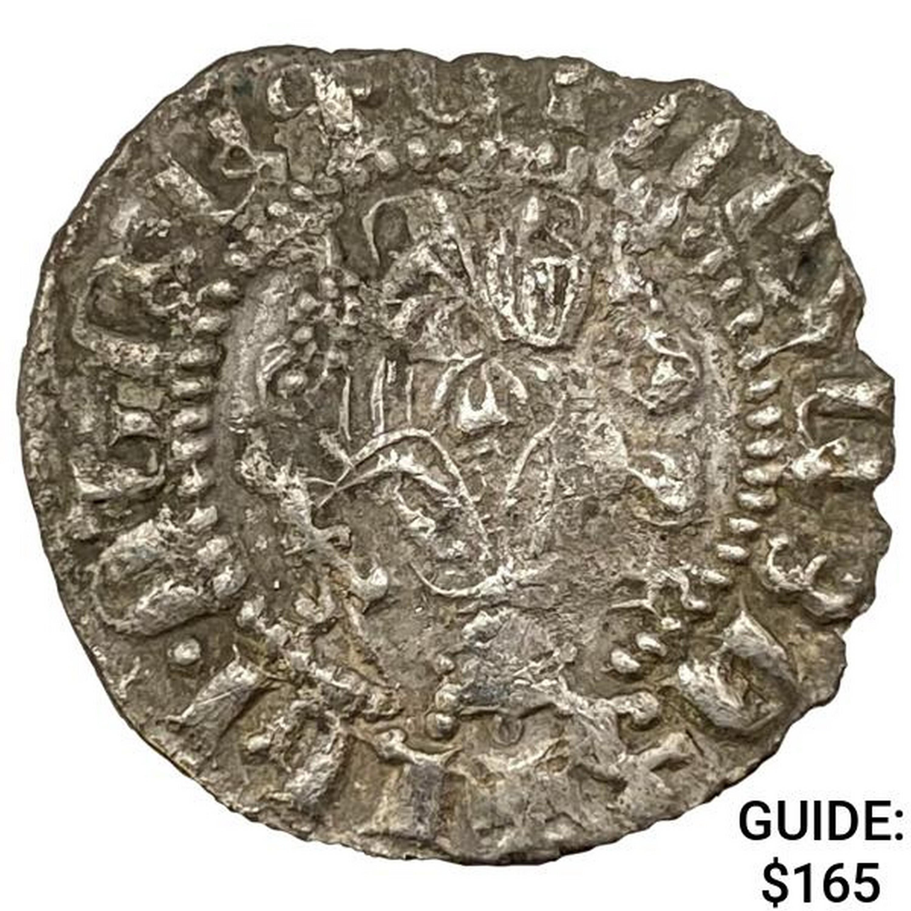 1198-1219 Armenia Crusades Silver Tram Levon I UNCIRCULATED