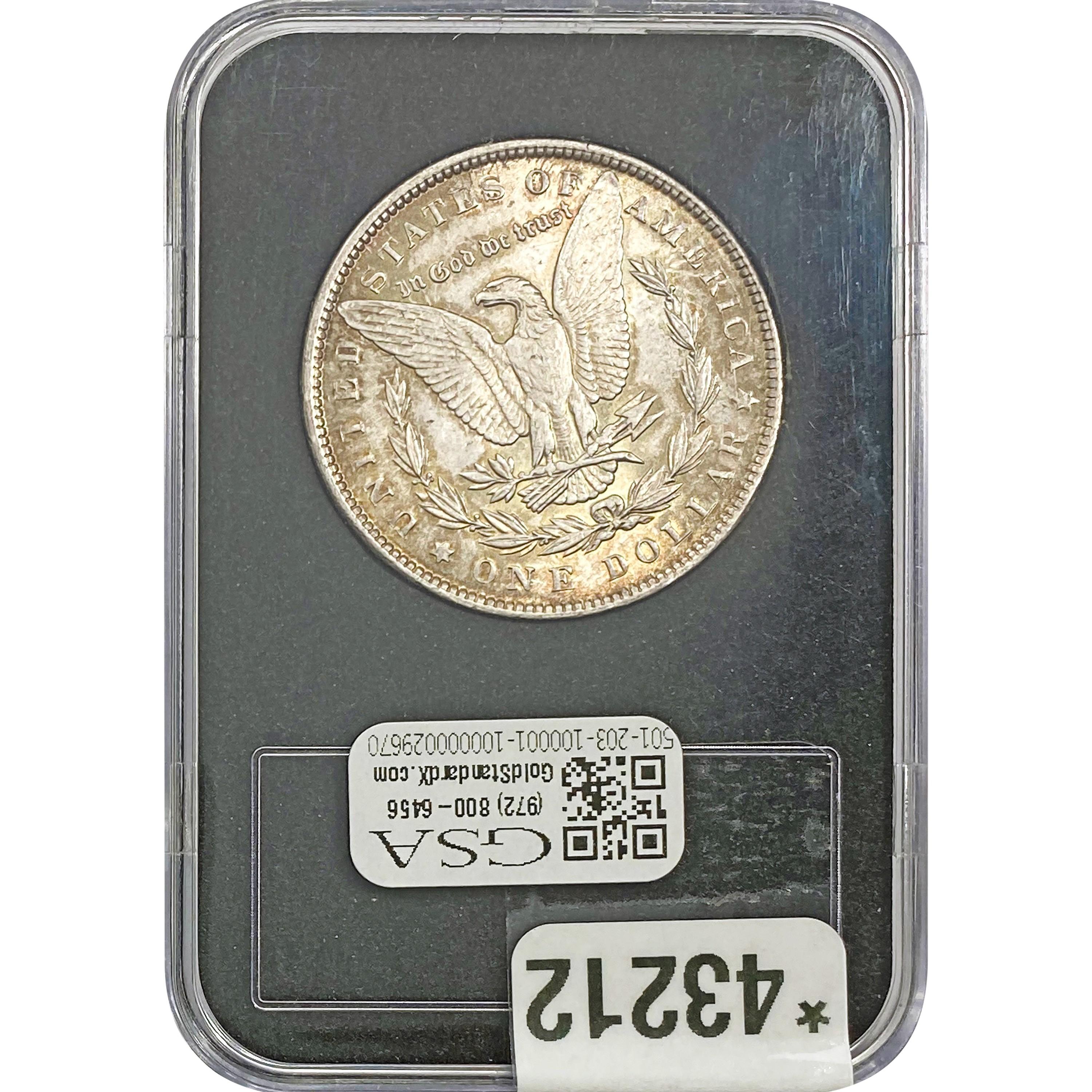 1889-P Morgan Silver Dollar GSA
