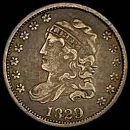 1829 Capped Bust Half Dime LIGHTLY CIRCULATED LIG