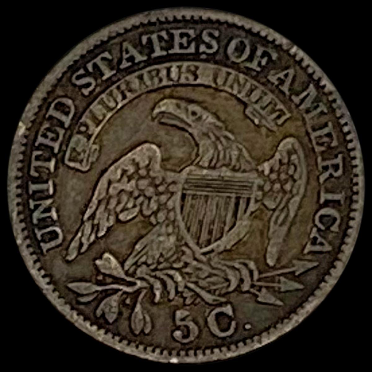 1829 Capped Bust Half Dime LIGHTLY CIRCULATED LIG