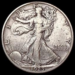 1923-S Walking Liberty Half Dollar NEARLY UNCIRCUL
