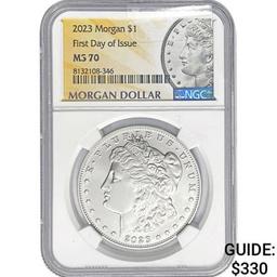 2023 Morgan Dollar NGC MS70