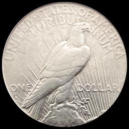 1935 Silver Peace Dollar CLOSELY UNCIRCULATED