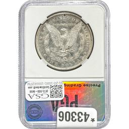 1886-O Morgan Silver Dollar PGA MS63