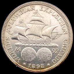 1892 Silver Columbian Exposition Half Dollar UNCIRCULATED
