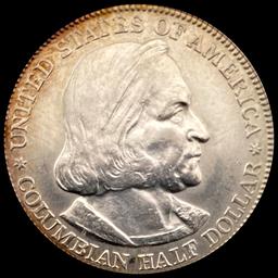 1892 Silver Columbian Exposition Half Dollar UNCIRCULATED