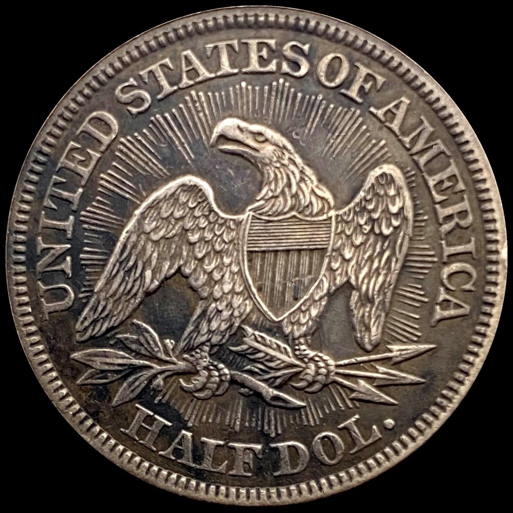 1853 Arrows Seated Liberty Half Dollar UNCIRCULATED