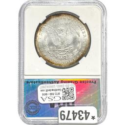 1878 7/8TF Morgan Dollar PGA MS65