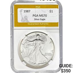1987 Silver Eagle PGA MS70
