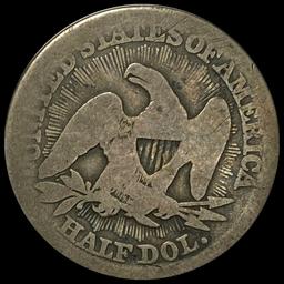 1853 Arrows Seated Liberty Half Dollar NICELY CIRCULATED