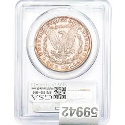 1881-S Morgan Silver Dollar PCGS MS64