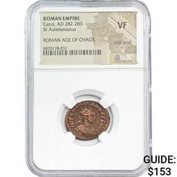 Roman Garus, AD 282-283 BI Aurelianianus