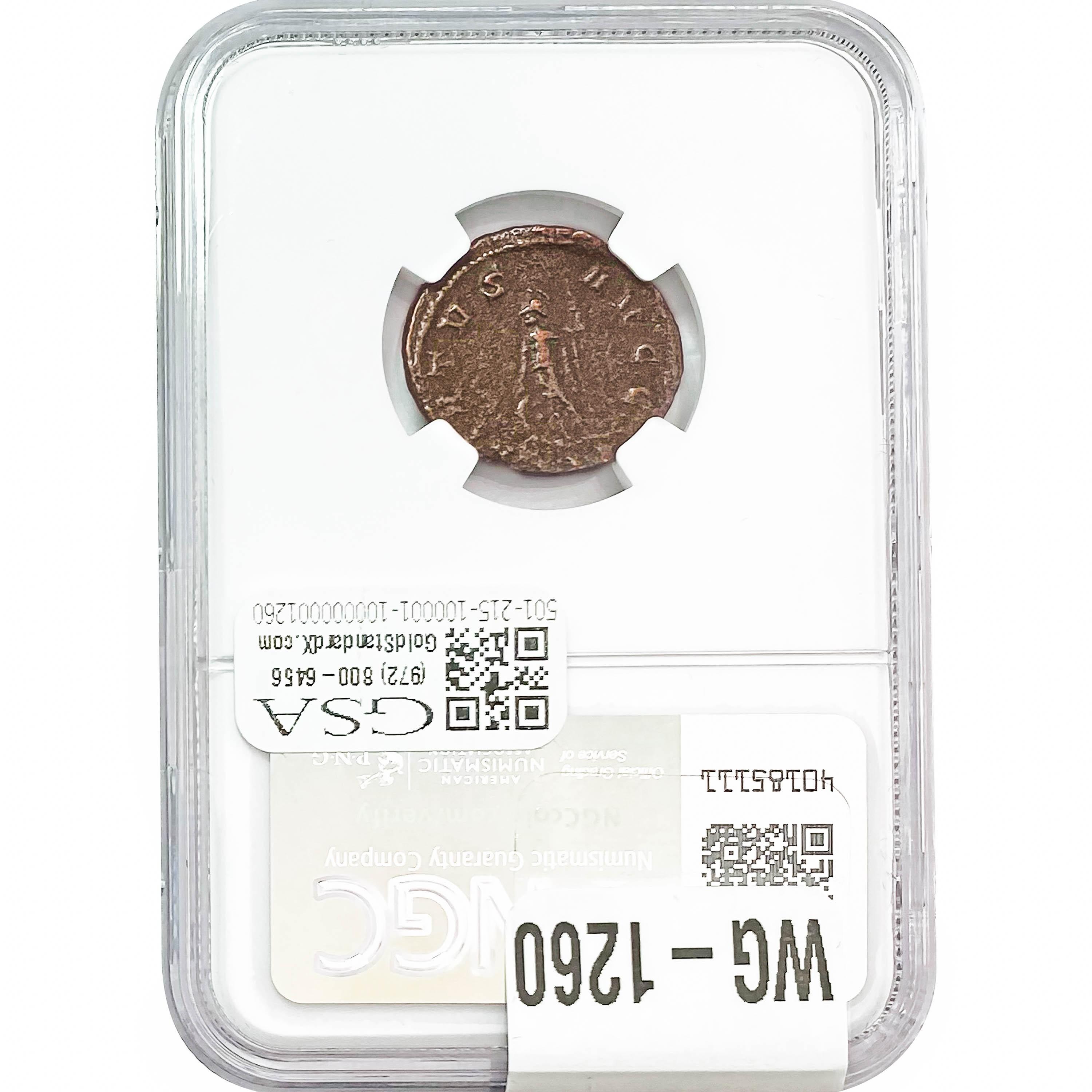 Roman Garus, AD 282-283 BI Aurelianianus
