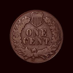 1873 Indian Head Cent LIGHTLY CIRCULATED