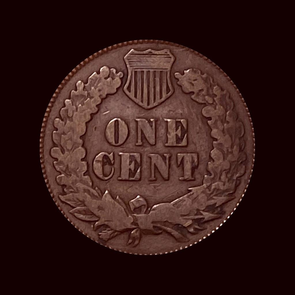 1873 Indian Head Cent LIGHTLY CIRCULATED