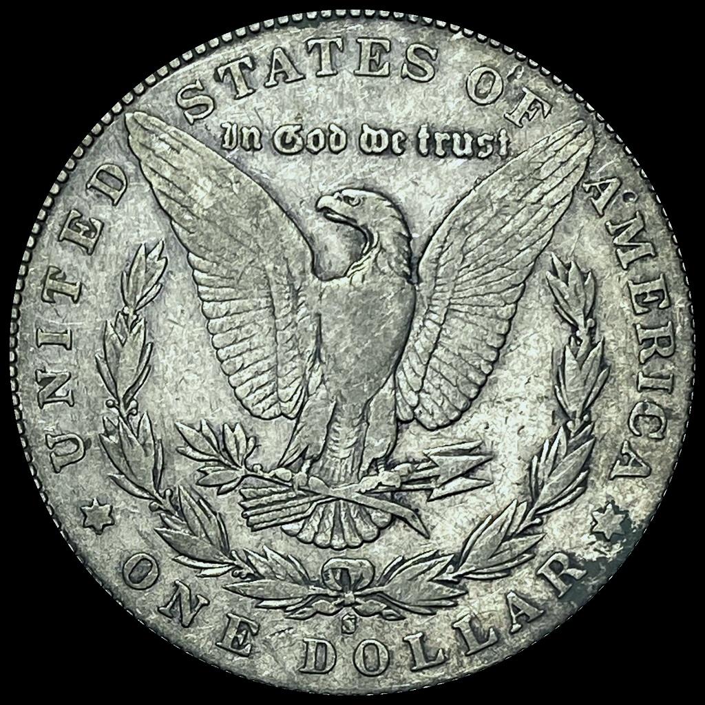 1892-S Silver Morgan Dollar LIGHTLY CIRCULATED