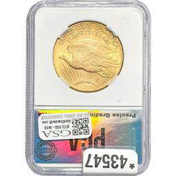 1911 $20 Saint-Gaudens PGA MS63