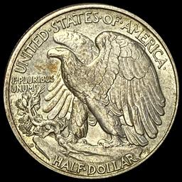 1939-D Silver Half Dollar Walking Liberty UNCIRCULATED