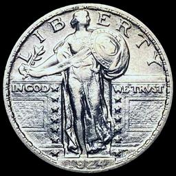 1924 Standing Liberty Silver Quarter CLOSELY UNCIRCULATED
