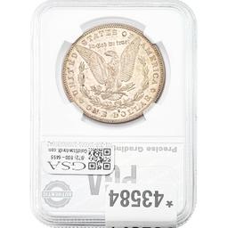 1883-S Morgan Silver Dollar PGA MS64