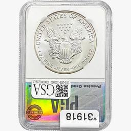1987 American Silver Eagle PGA MS70